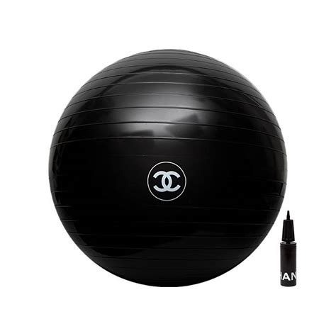 Chanel Gym ball and its Pump 